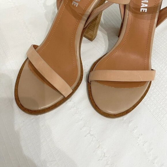 Alias Mae Nude Block Heel Sandals - Picture 5 of 9
